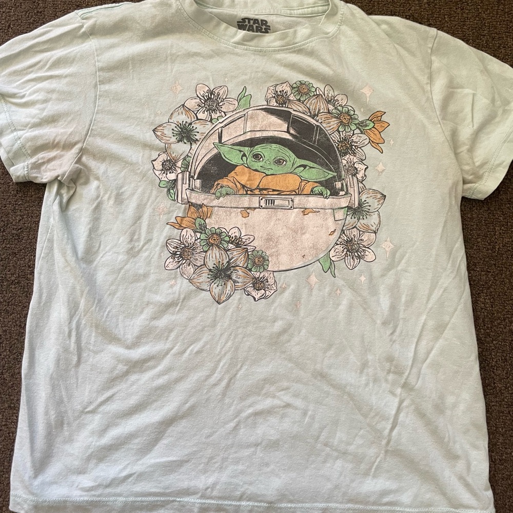 Womens baby Yoda T-shirt